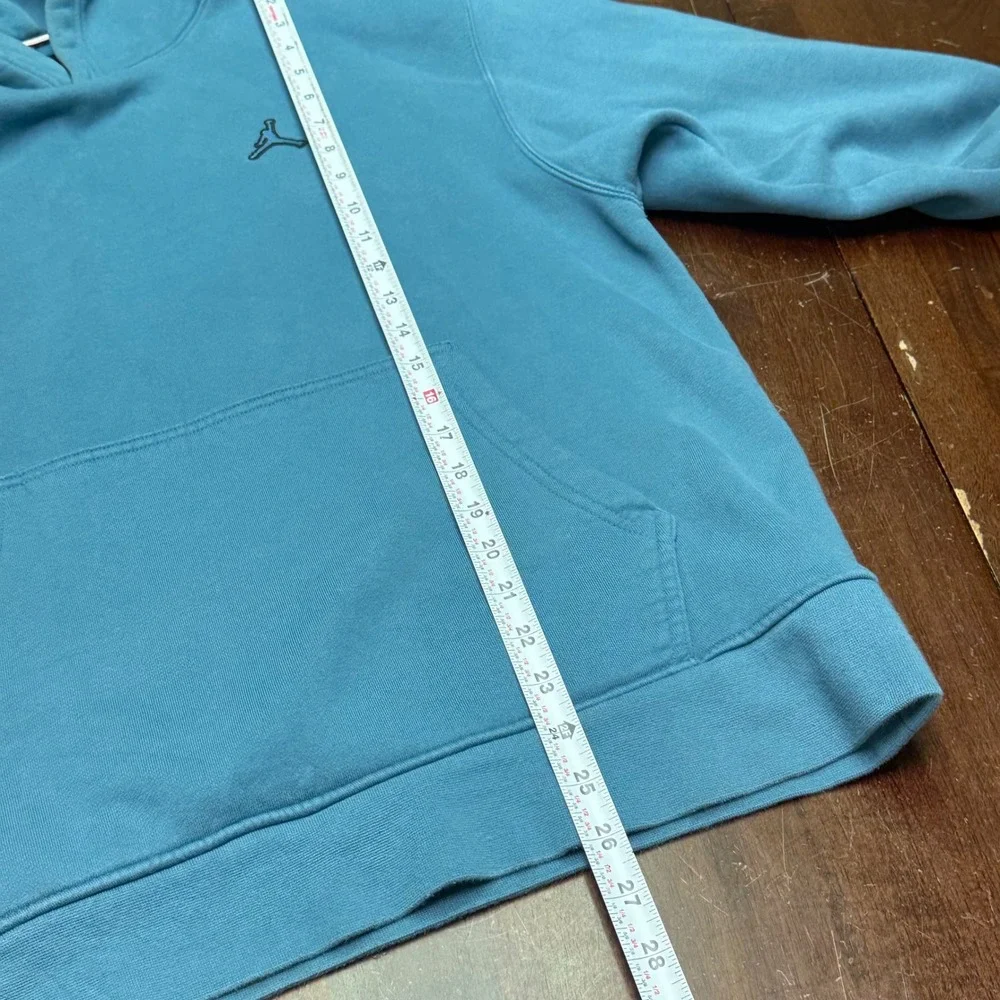 Air Jordan Hoodie Men's Medium Sky Blue Essentials Jumpman Pullover Jumpman